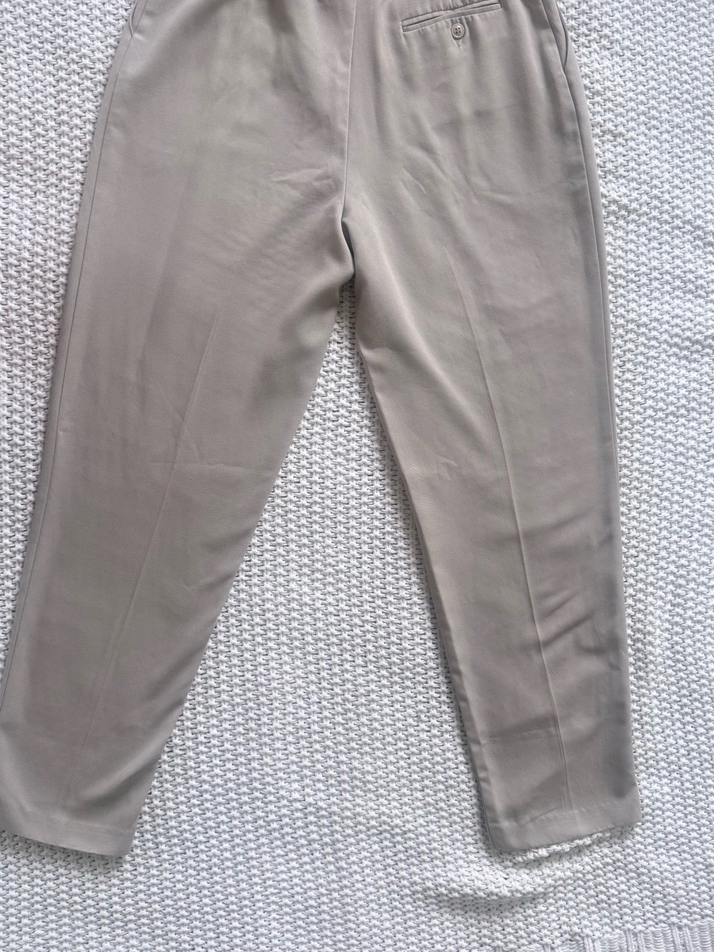 Casual Corner Annex Vintage high-waisted women pants Beige / Light Taupe size 4 - Picture 7 of 11